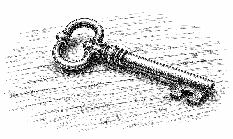 key fable illustration
