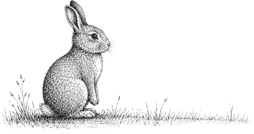 rabbit fable illustration